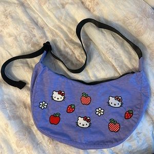 NWOT Baggu x Hello Kitty crescent bag
